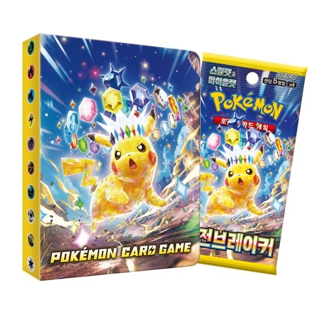 Mini Album & 2x Super Electric Break Booster Korean Booster Packs