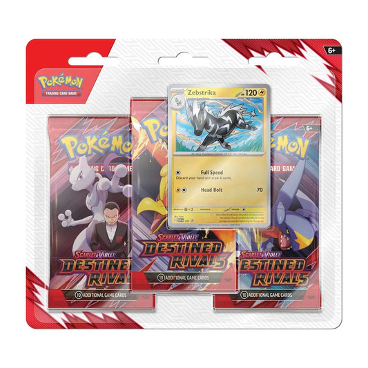 Destined Rivals 3 Boosters Pack Blister & Promo