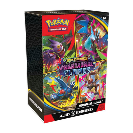 Mega Evolution-Phantasmal Flames Booster Bundle (6 Packs)