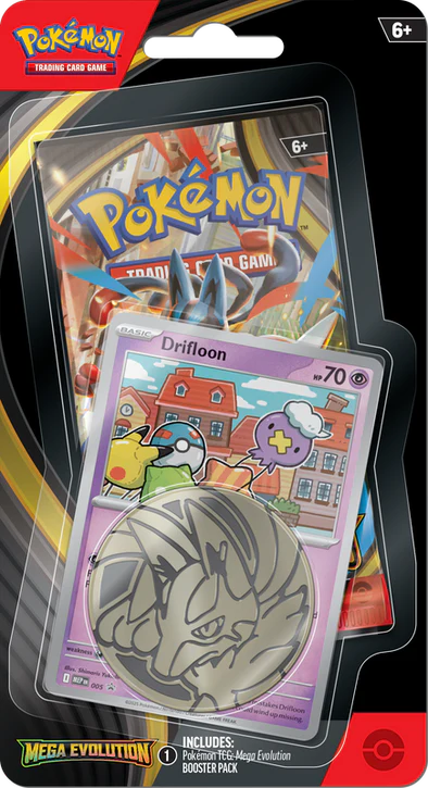 Mega Evolution Checklane Blister Booster Pack